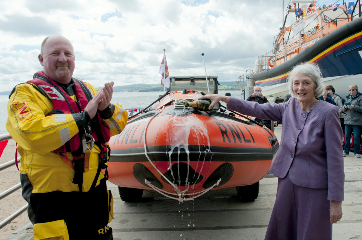 Exmouth RNLI volunteers officially name their new ‘workhorse’ George Bearman II