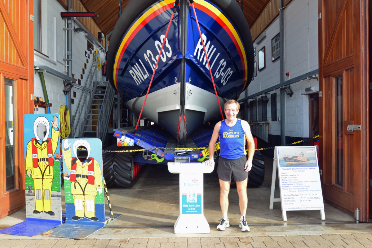 Des goes the distance for Exmouth RNLI