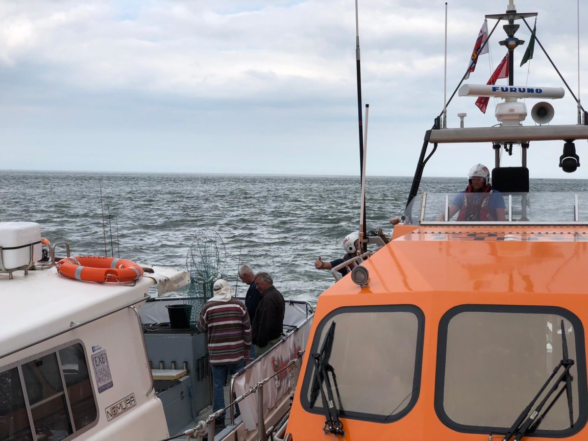 Exmouth RNLI volunteers called out three times after busy PR weekend