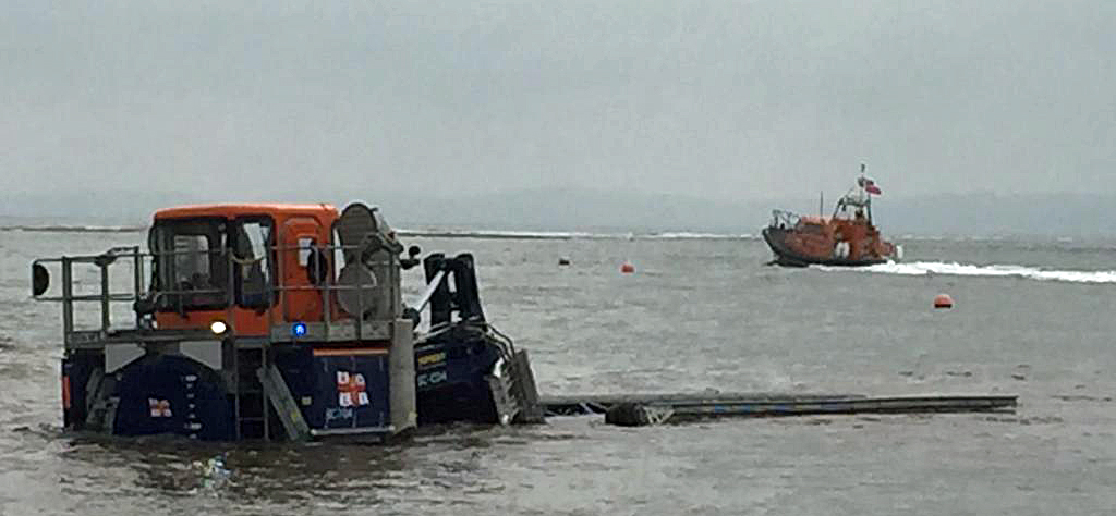 Both Exmouth RNLI Lifeboats called out to emergency beacon activation