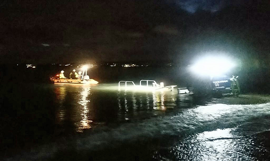 Exmouth RNLI called to grounded yacht