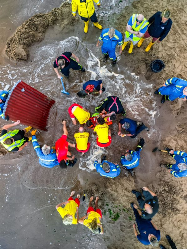 Exmouth RNLI in multi-agency training exercise